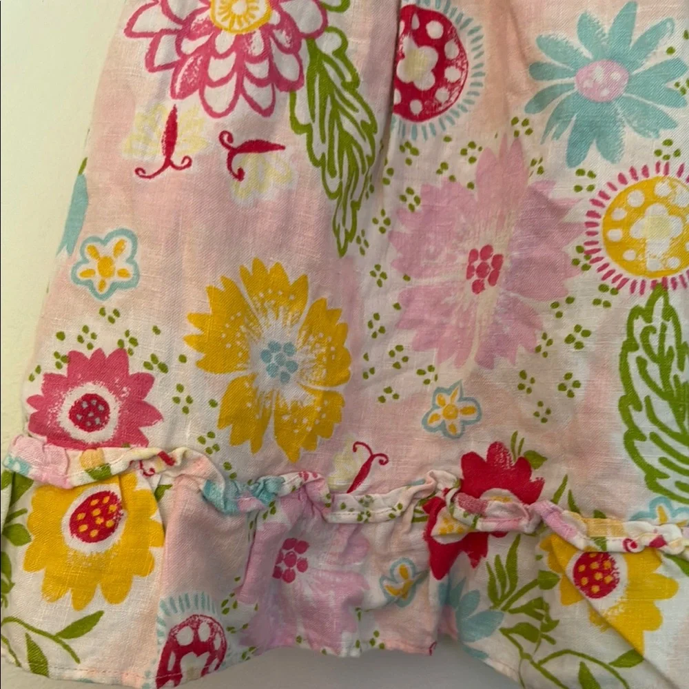 GAP Pink and Yellow Halter‎ Sundress Casual